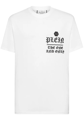 Philipp Plein graphic-print cotton T-shirt - White