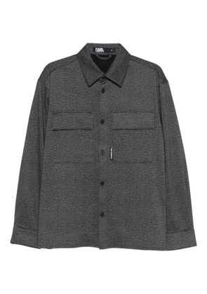 Karl Lagerfeld chest-pockets shirt - Black