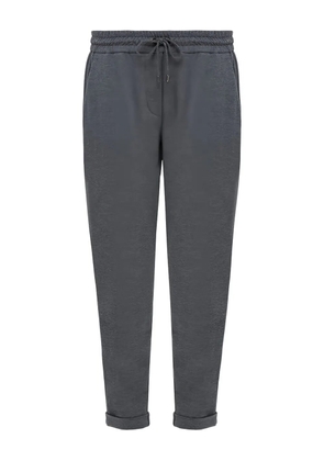 Brunello Cucinelli cotton track pants - Grey