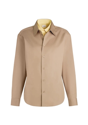 Tod's long-sleeve buttoned shirt - Neutrals