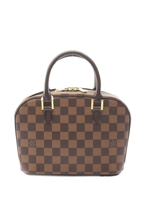 Louis Vuitton Pre-Owned 2003 Mini Saria check tote bag - Brown