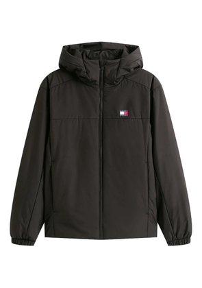 Tommy Jeans logo-patch jacket - Black