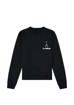 FLÂNEUR Blurred Stroller sweatshirt - Black