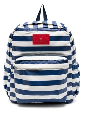 The Animals Observatory striped backpack - Blue