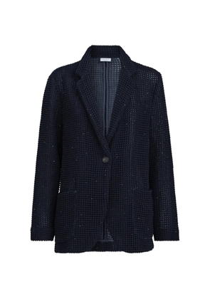 Brunello Cucinelli long-sleeves blazer - Blue