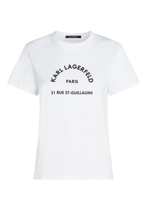 Karl Lagerfeld Rue St-Guillaume T-shirt - White
