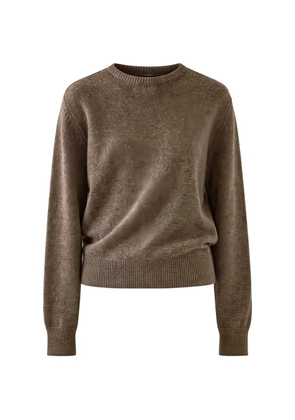 PATRICK ASSARAF crew-neck sweater - Brown