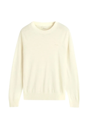 Gant round-neck sweater - Neutrals