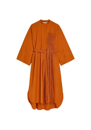 Roksanda Poska belted midi dress - Orange