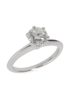 Tiffany & Co. Pre-Owned diamond solitaire engagement ring - Silver