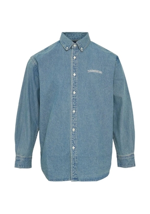 This Is Never That long-sleeve denim shirt - Blue