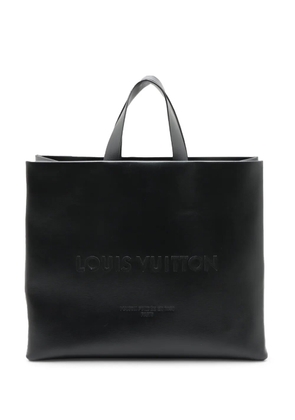 Louis Vuitton Pre-Owned 2021-2026 Calfskin Shopper Tote MM satchel - Black