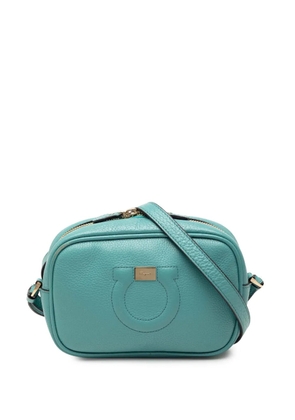 Ferragamo Pre-Owned 2010-2026 Leather Gancini Camera Bag crossbody bag - Blue