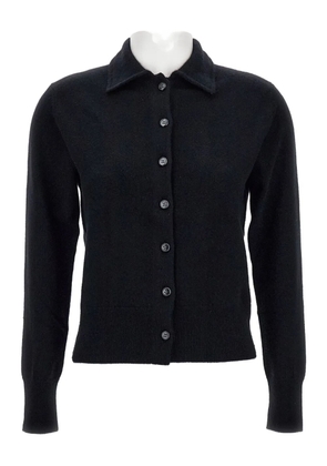 Lisa Yang classic-collar cardigan - Black