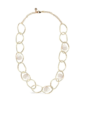 ATELIER MON Grecian Goddess pearl necklace - Gold