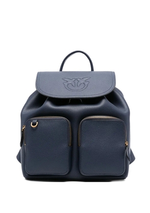 PINKO multi-pocket backpack - Blue