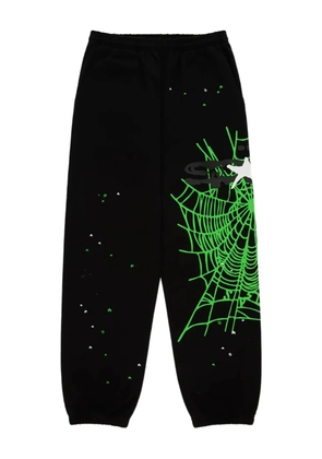 SP5DER Heavy Web track pants - Black
