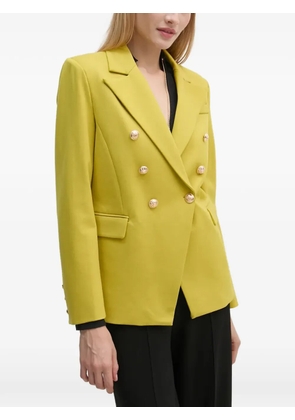 Gaudi button-embellished blazer - Yellow