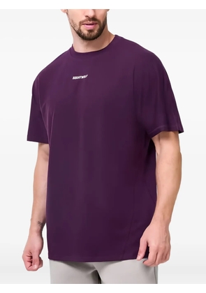 SQUATWOLF logo side-slit T-shirt - Purple