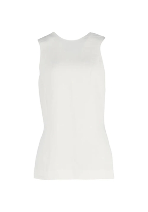 KHAITE Pre-Owned cross-back top - White