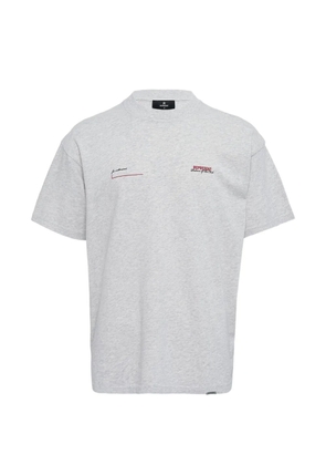 Represent logo-detail crew-neck T-shirt - Grey