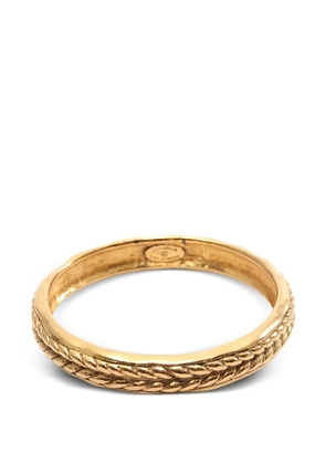 CHANEL Pre-Owned 1986-1988 braid bracelet - Gold