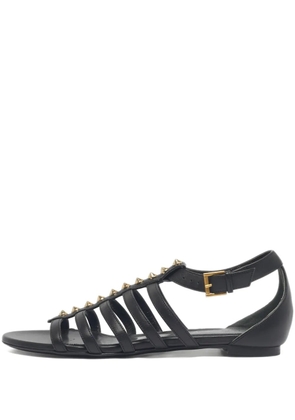 Alexander McQueen Pre-Owned leather sandals - Black