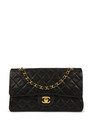CHANEL Pre-Owned 1995 medium Double Flap shoulder bag - Black