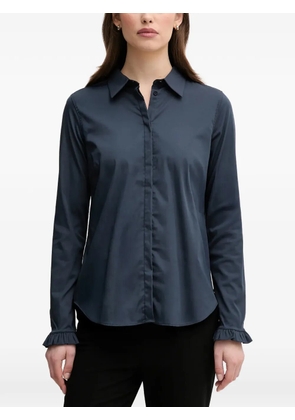 Mos Mosh Mattie ruffled-cuff shirt - Blue