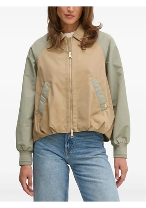 Mos Mosh colourblock zip-up jacket - Neutrals