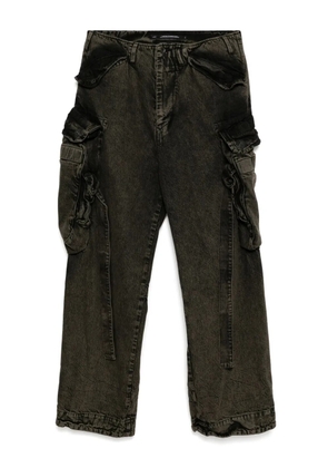 Julius Gasmask cargo trousers - Black