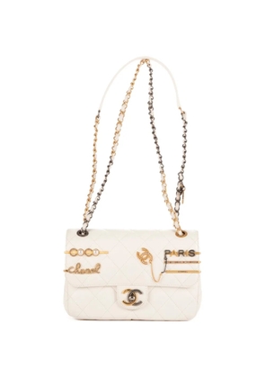CHANEL Pre-Owned Single Flap shoulder bag - White