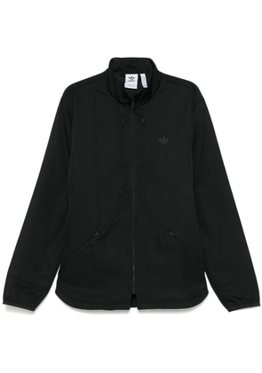 adidas trefoil-logo jacket - Black