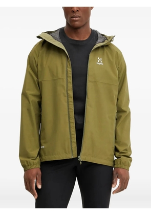 Haglöfs Kaise hooded zip-fastening jacket - Green