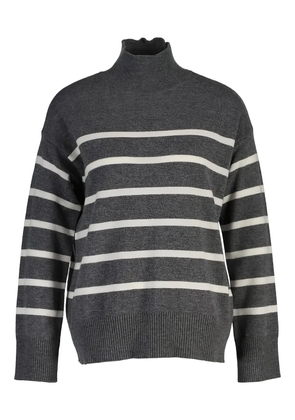 Gant high-neck striped sweater - Grey