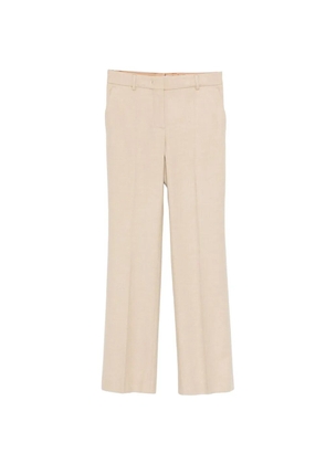Manuel Ritz pressed-crease trousers - Neutrals
