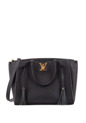 Louis Vuitton Pre-Owned Lockmeto Handbag Leather satchel - Black