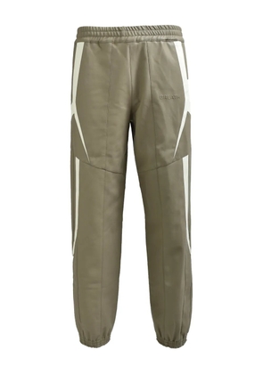 BREATH embossed-logo trousers - Neutrals