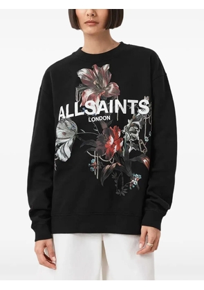 AllSaints Ania Etta floral sweatshirt - Black