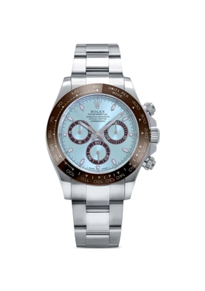 Rolex 2014 Daytona brown bezel 40mm watch - Blue