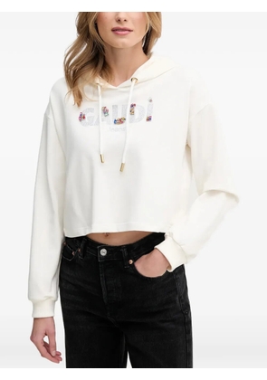 Gaudi logo hoodie - Neutrals