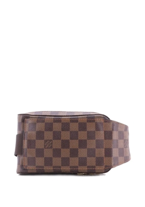 Louis Vuitton Pre-Owned Geronimos Waist Bag Damier belt bag - Brown