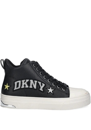 DKNY Yaser Star embellished sneakers - Black