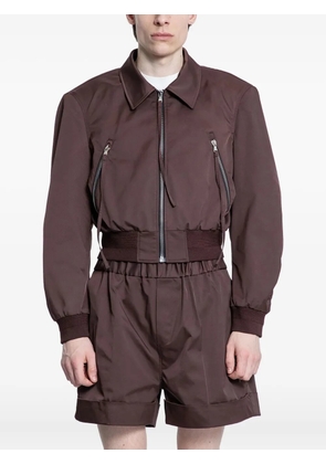 Recto 80's Tim zip jacket - Brown