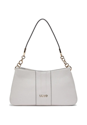 LIU JO logo-lettering shoulder bag - White