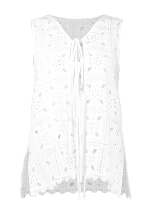 Miguelina Tula tank top - White