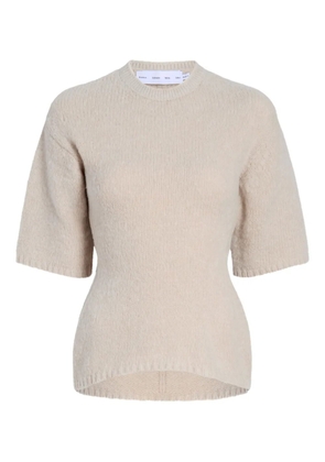 Proenza Schouler White Label short-sleeve dana sweater - Neutrals