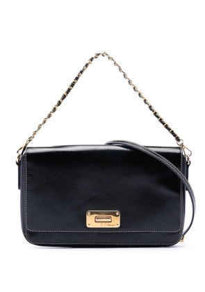 Prada Pre-Owned 2000-2013 Saffiano Vernice satchel - Black