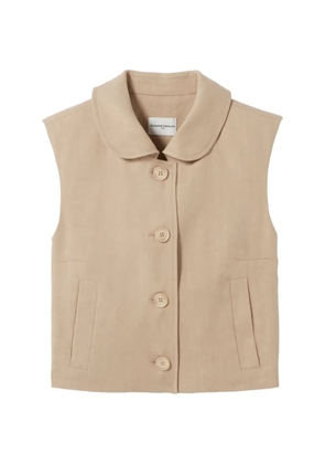Claudie Pierlot button collar gilet - Neutrals