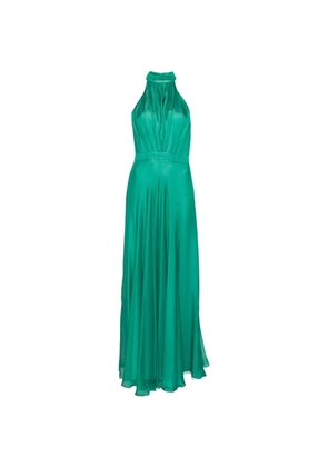 Raquel Diniz halterneck dress - Green